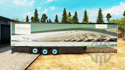 Semitrailer el refrigerador Schmitz Siemens para Euro Truck Simulator 2