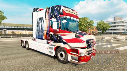 Rocky estados UNIDOS de la piel para camión Scania T para Euro Truck Simulator 2