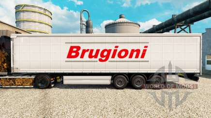 La piel Brugioni en semi para Euro Truck Simulator 2