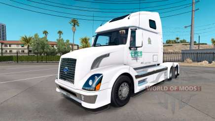 Epes de Transporte de la piel para camiones Volvo VNL 670 para American Truck Simulator