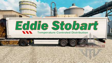 Eddie Stobart de la piel para remolques para Euro Truck Simulator 2