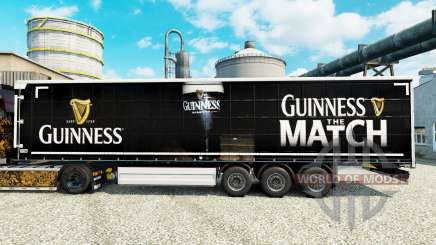 Guinness de la piel para remolques para Euro Truck Simulator 2