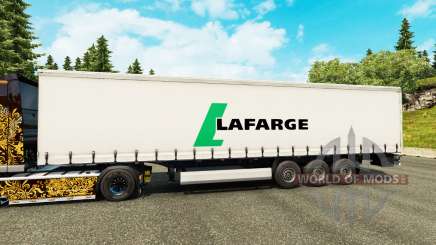 Lafarge piel para remolques para Euro Truck Simulator 2