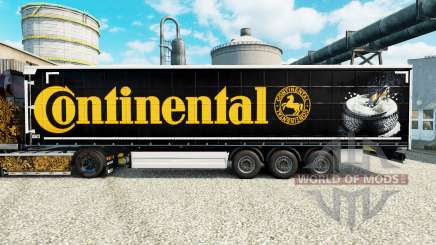 La piel Continental para semi-remolques para Euro Truck Simulator 2