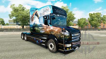 Grosse Freiheit piel para Scania camión T para Euro Truck Simulator 2