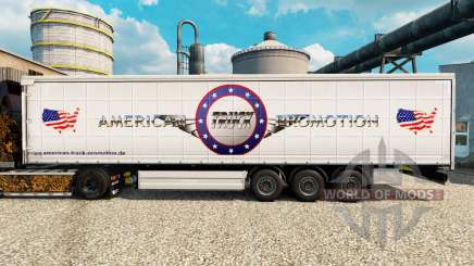 La piel de Camiones norteamericanos Promoción para remolques para Euro Truck Simulator 2