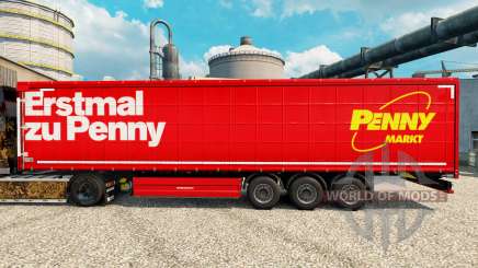 La piel de Penny Markt en semi para Euro Truck Simulator 2