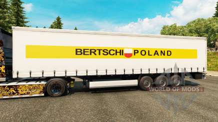 La piel Bertschi Polonia en las semifinales para Euro Truck Simulator 2