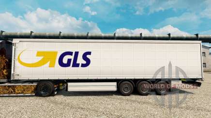 La piel GLS para remolques para Euro Truck Simulator 2