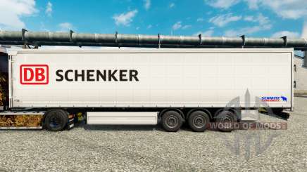 Schenker skin for trailers para Euro Truck Simulator 2