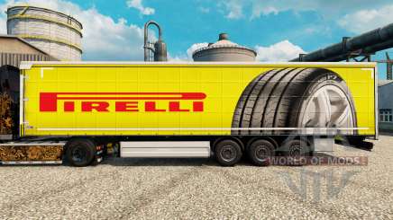 Pirelli piel para remolques para Euro Truck Simulator 2