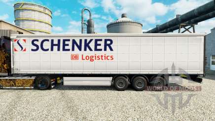 La piel Schenker Logistics de remolques para Euro Truck Simulator 2