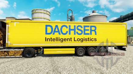 Dachser skin for trailers para Euro Truck Simulator 2