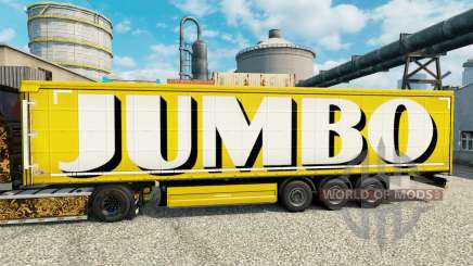 La piel en Jumbo remolques para Euro Truck Simulator 2