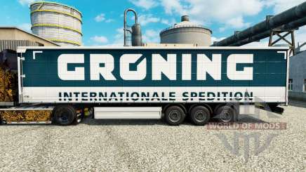 La piel Groening para remolques para Euro Truck Simulator 2