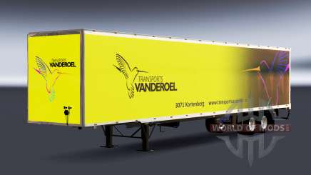 De metal semi-Vanderoel para American Truck Simulator