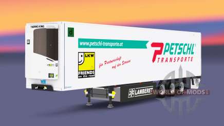 Semitrailer reefer EN Petschl para Euro Truck Simulator 2