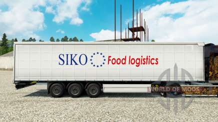 La piel Siko Logística de Alimentos para remolques para Euro Truck Simulator 2