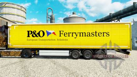 La piel de la P&O Ferrymasters para remolques para Euro Truck Simulator 2