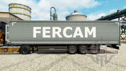 Fercam piel para remolques para Euro Truck Simulator 2