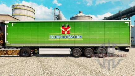 Skin Feldschlosschen for trailers para Euro Truck Simulator 2