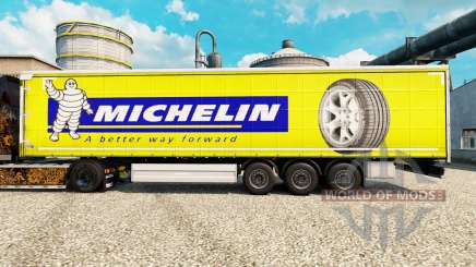 La piel Michelin Latitude en semi para Euro Truck Simulator 2