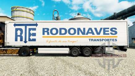 El RTE Rodonaves Transportes de la piel para remolques para Euro Truck Simulator 2