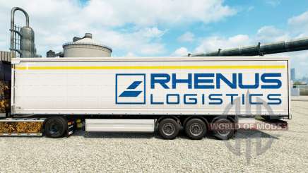 Rhenus Logistics piel para remolques para Euro Truck Simulator 2