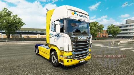 Correios de la piel para Scania camión para Euro Truck Simulator 2