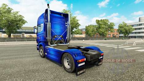 Fantástico Azul de la piel para Scania camión para Euro Truck Simulator 2