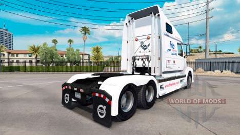 Frio Express de la piel para camiones Volvo VNL  para American Truck Simulator
