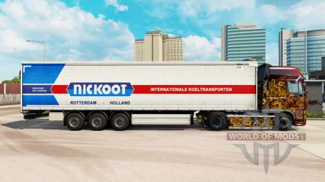 La piel Nickoot en una cortina semi-remolque para Euro Truck Simulator 2