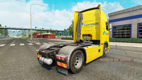 Correios de la piel para camiones Volvo para Euro Truck Simulator 2