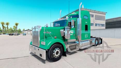 La Piel De La Interestatal Dist. Co. en el camió para American Truck Simulator