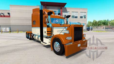 Cremoso de Oro de la piel para el camión Peterbi para American Truck Simulator
