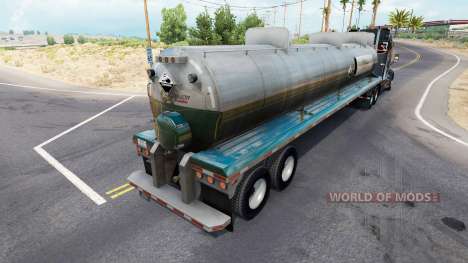 La piel en Quaker State semi-tanque para American Truck Simulator