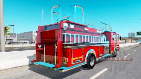 Camión de bomberos para American Truck Simulator