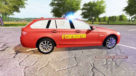 BMW 530d Touring (F11) Feuerwehr para Farming Simulator 2017