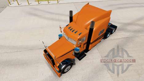 Coppertone de la piel para el camión Peterbilt 3 para American Truck Simulator