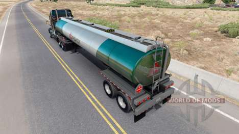 La piel v2 Pemex combustible semi-tanque para American Truck Simulator