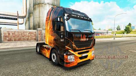 Cúbica de la Llamarada de la piel para Iveco tra para Euro Truck Simulator 2