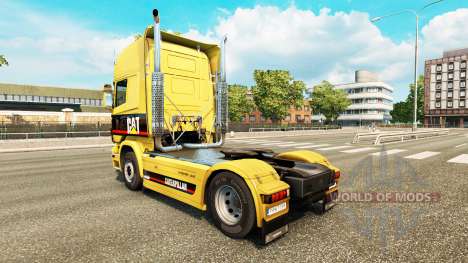 La piel de la Oruga tractor Scania para Euro Truck Simulator 2