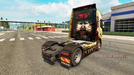 La piel Esparta para camiones Volvo para Euro Truck Simulator 2