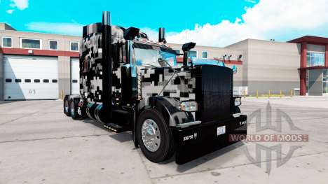 Urban Camo de la piel para el camión Peterbilt 3 para American Truck Simulator