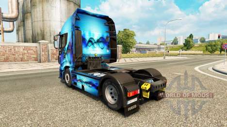 La piel Allfons en el camión Iveco para Euro Truck Simulator 2