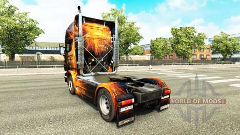 Cúbica de la Llamarada de la piel para Scania ca para Euro Truck Simulator 2