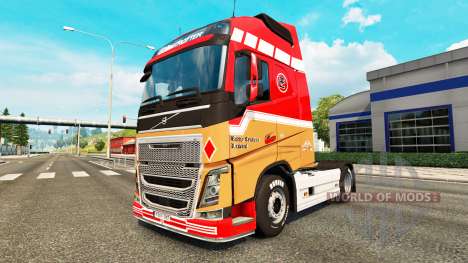 Ronny Ceusters de la piel para camiones Volvo para Euro Truck Simulator 2