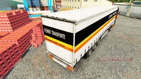 Steiner Transporte de la piel en el trailer de l para Euro Truck Simulator 2