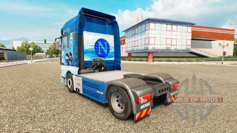 La piel Napoli en el tractor HOMBRE para Euro Truck Simulator 2