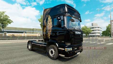La piel de camiones Scania para Euro Truck Simulator 2